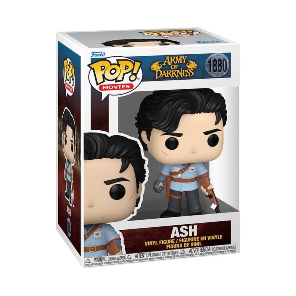 Funko Army of Darkness POP! Disney Vinyl Figure Ash w/ Boomstick #1880 Funko Army of Darkness POP! Disney Vinyl Figure Ash w/ Boomstick #1880