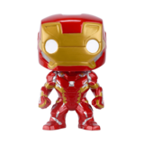 Funko Captain America Civil War POP! Vinyl Bobble-Head Iron Man #126 Funko Captain America Civil War POP! Vinyl Bobble-Head Iron Man #126