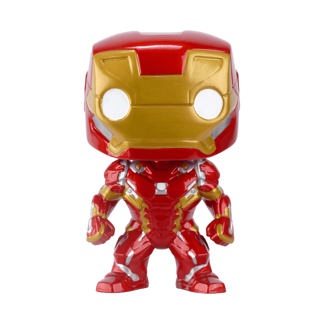 Funko Captain America Civil War POP! Vinyl Bobble-Head Iron Man #126 Funko Captain America Civil War POP! Vinyl Bobble-Head Iron Man #126