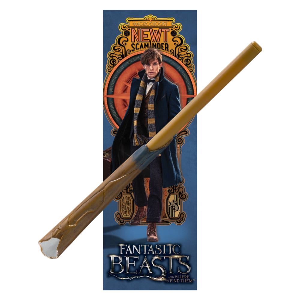 The Noble Collection Fantastic Beasts Newt Scammander Pen en Bladwijzer The Noble Collection Fantastic Beasts Newt Scammander Pen en Bladwijzer