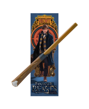 The Noble Collection Fantastic Beasts Newt Scammander Wand Pen & Bookmark