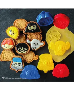 Cinereplicas Harry Potter Cookie Cutter Characters Cinereplicas Harry Potter Cookie Cutter Characters