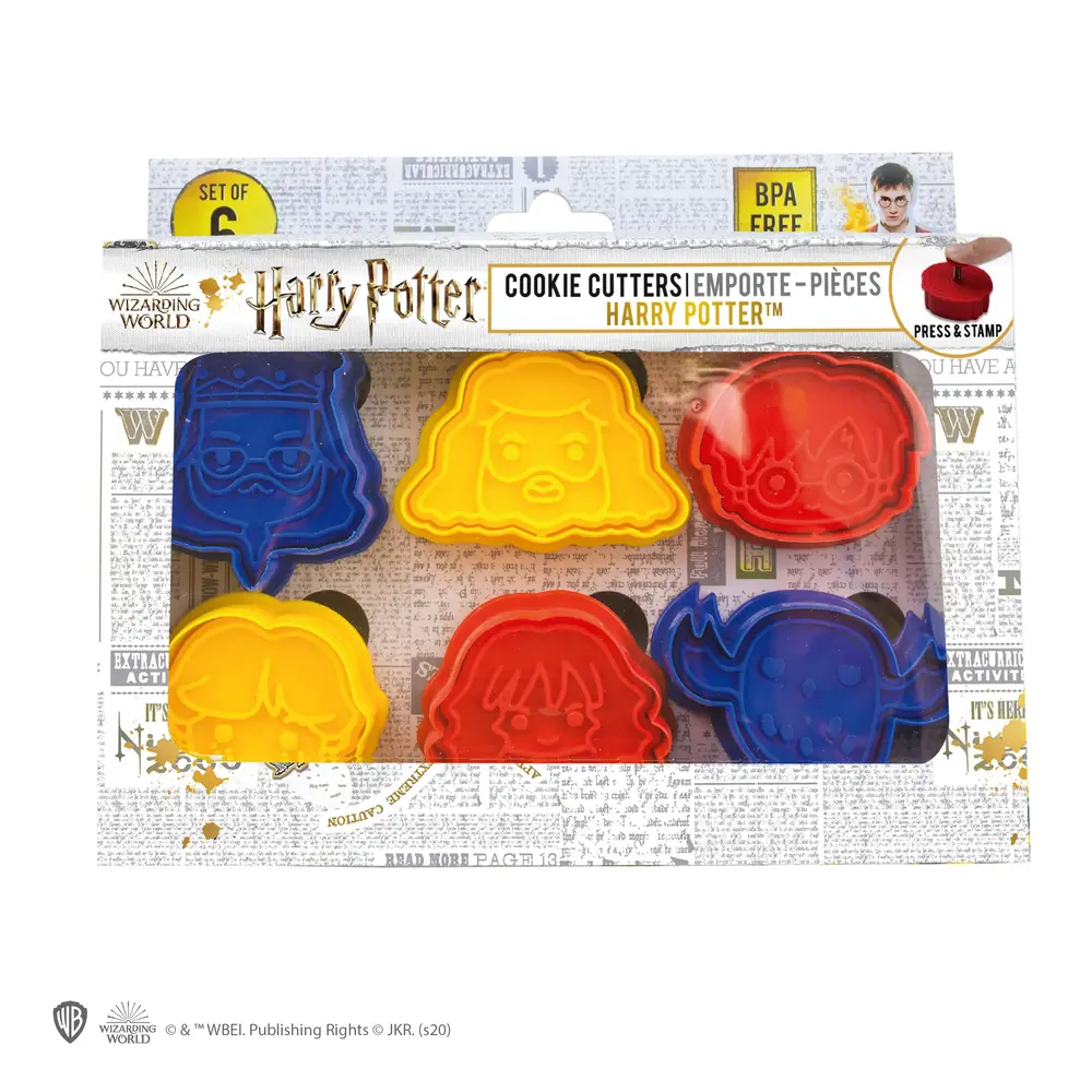 Cinereplicas Harry Potter Cookie Cutter Characters Cinereplicas Harry Potter Cookie Cutter Characters