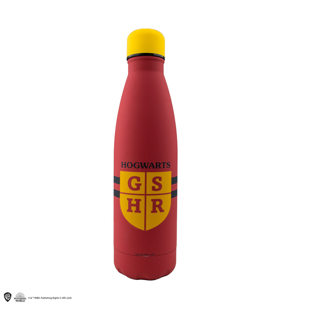 Cinereplicas Harry Potter Gryffindor Let's Go Metal Water Bottle Cinereplicas Harry Potter Gryffindor Let's Go Metal Water Bottle