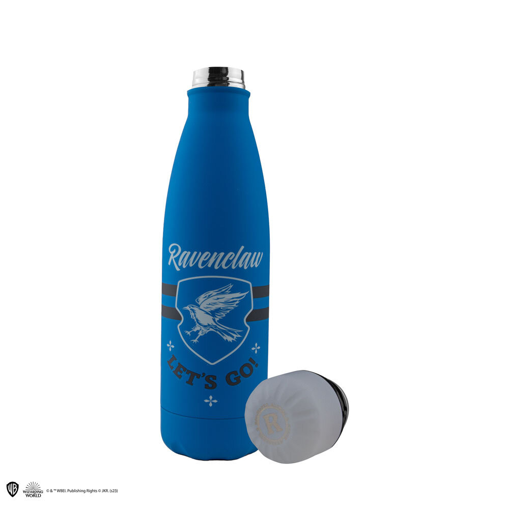 Cinereplicas Harry Potter Ravenclaw Let's Go Metal Water Bottle Cinereplicas Harry Potter Ravenclaw Let's Go Metal Water Bottle