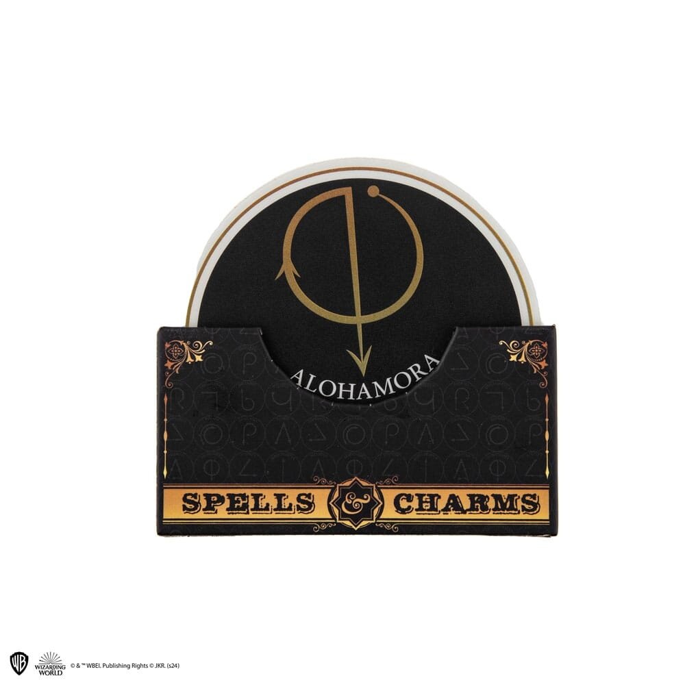 Cinereplicas Harry Potter Spells & Charms Set 2 Onderzetters (4x) Cinereplicas Harry Potter Spells & Charms Set 2 Onderzetters (4x)