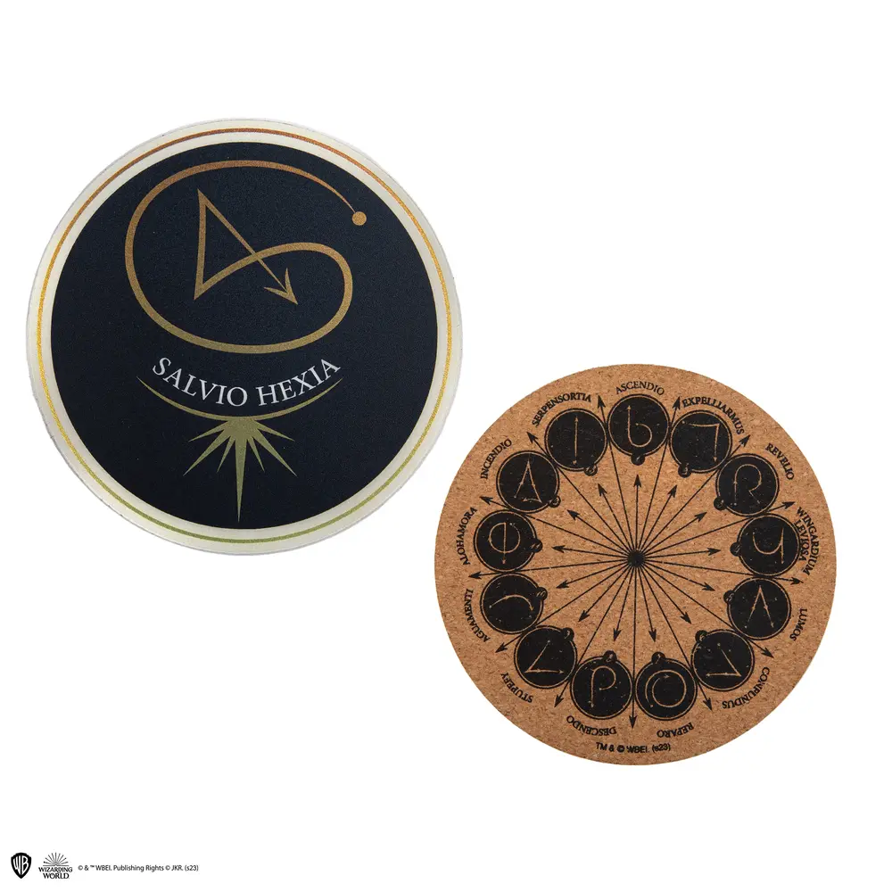 Cinereplicas Harry Potter Spells & Charms Set 1 Coasters (4x) Cinereplicas Harry Potter Spells & Charms Set 1 Coasters (4x)