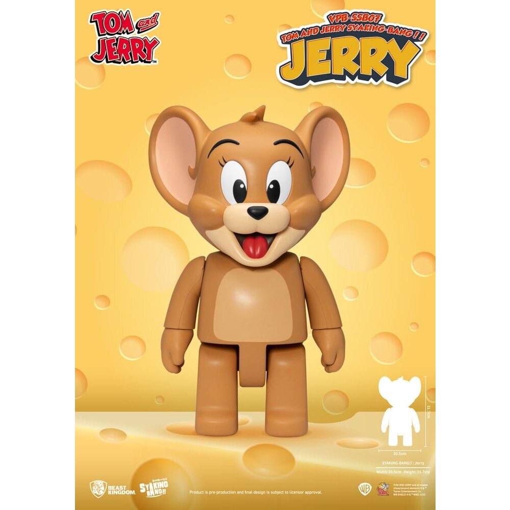 Tom & Jerry Syaking Bang PVC figure Jerry 30 cm - Planet Fantasy