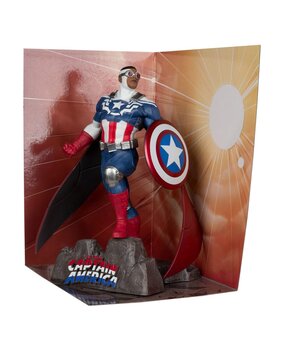 McFarlane Toys Marvel Collection PVC Statue 1/10 Captain America (All-New Captain America #1) 17 cm McFarlane Toys Marvel Collection PVC Statue 1/10 Captain America (All-New Captain America #1) 17 cm
