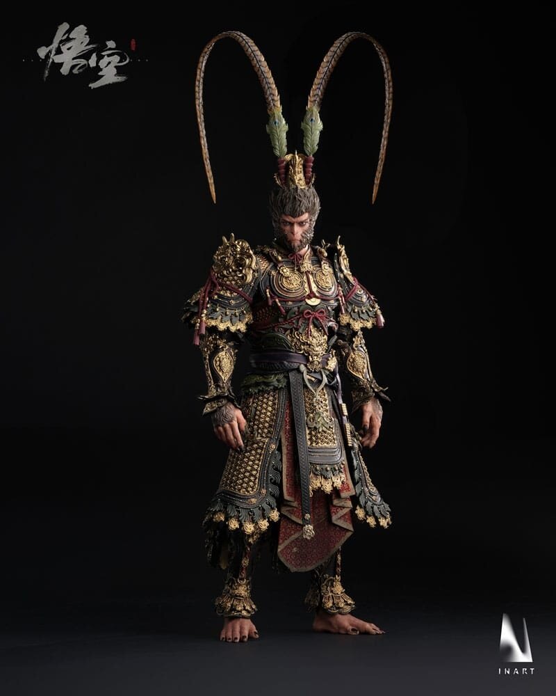 Inart Black Myth: Wukong Action Figure 1/6 Great Sage Armor Wukong 40 cm Inart Black Myth: Wukong Action Figure 1/6 Great Sage Armor Wukong 40 cm