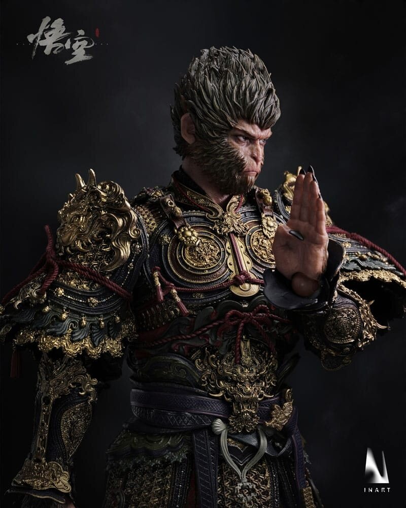 Inart Black Myth: Wukong Action Figure 1/6 Great Sage Armor Wukong 40 cm Inart Black Myth: Wukong Action Figure 1/6 Great Sage Armor Wukong 40 cm