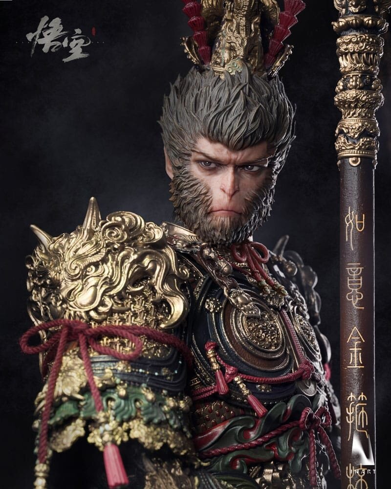 Inart Black Myth: Wukong Action Figure 1/6 Great Sage Armor Wukong 40 cm Inart Black Myth: Wukong Action Figure 1/6 Great Sage Armor Wukong 40 cm