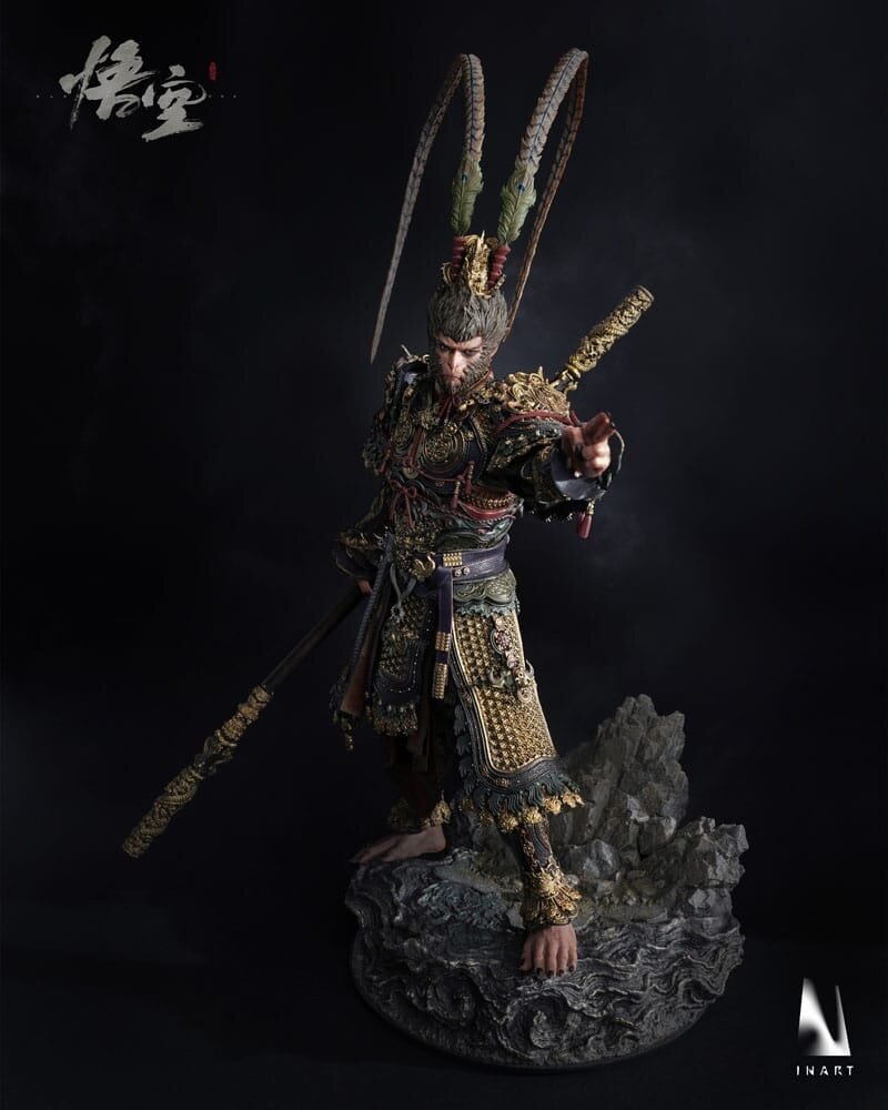 Inart Black Myth: Wukong Action Figure 1/6 Great Sage Armor Wukong 40 cm Inart Black Myth: Wukong Action Figure 1/6 Great Sage Armor Wukong 40 cm