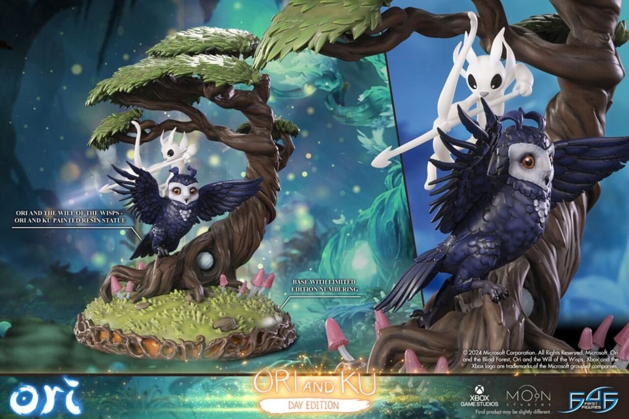 First 4 Figures Ori and the Will of the Wisps Statue Ori and Ku Day Ver. 38 cm First 4 Figures Ori and the Will of the Wisps Statue Ori and Ku Day Ver. 38 cm