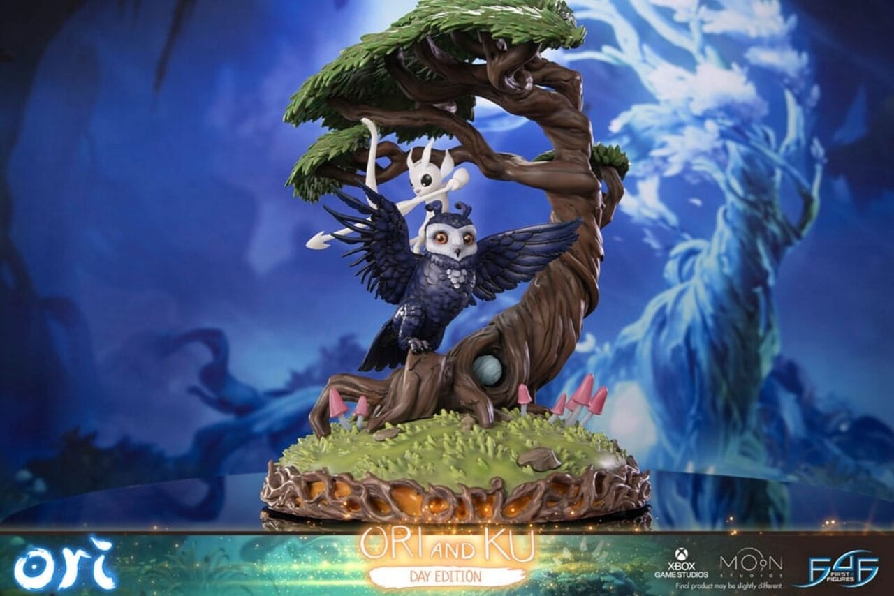 First 4 Figures Ori and the Will of the Wisps Statue Ori and Ku Day Ver. 38 cm First 4 Figures Ori and the Will of the Wisps Statue Ori and Ku Day Ver. 38 cm