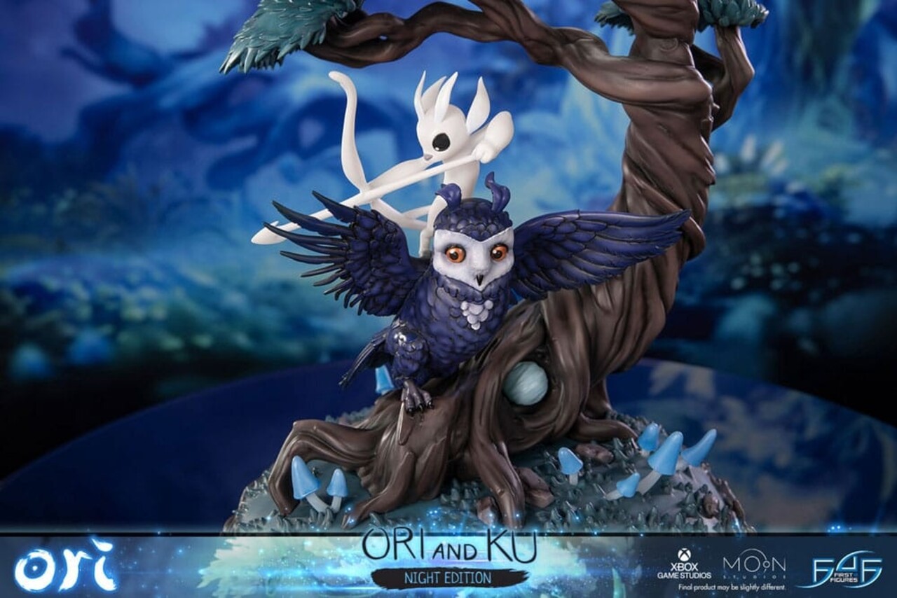 First 4 Figures Ori and the Will of the Wisps Statue Ori and Ku Night Ver. 38 cm First 4 Figures Ori and the Will of the Wisps Statue Ori and Ku Night Ver. 38 cm