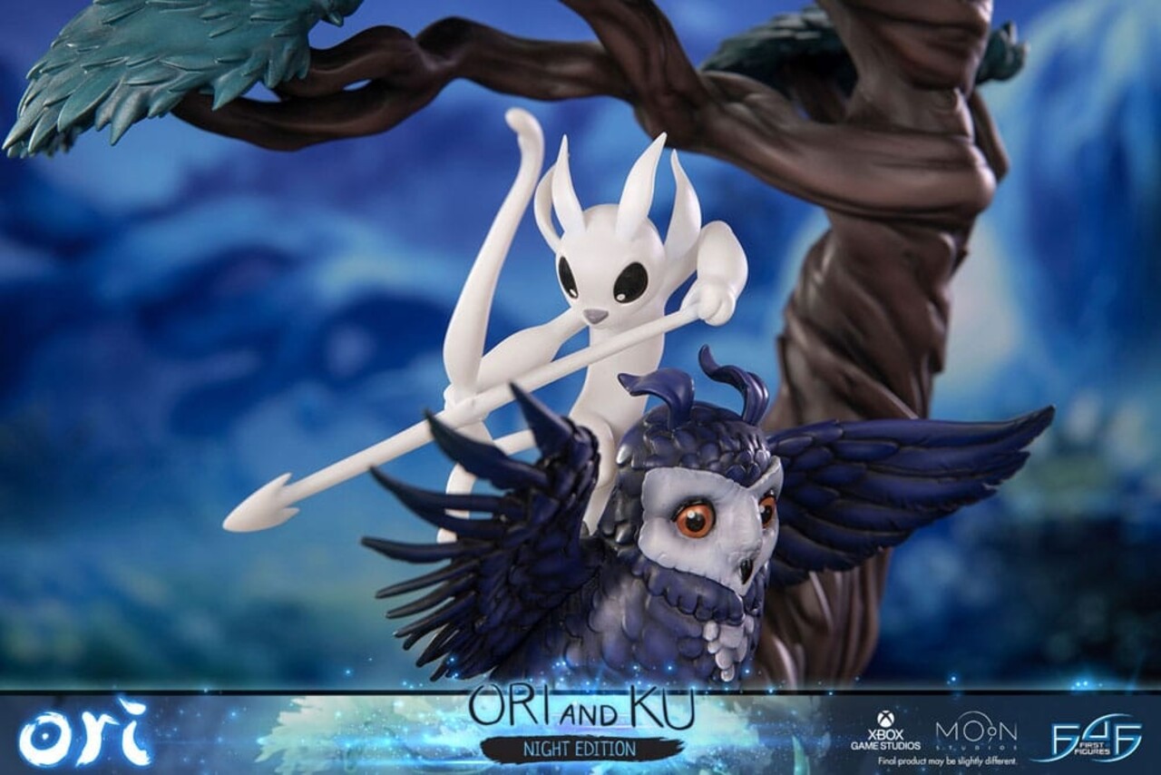 First 4 Figures Ori and the Will of the Wisps Statue Ori and Ku Night Ver. 38 cm First 4 Figures Ori and the Will of the Wisps Statue Ori and Ku Night Ver. 38 cm