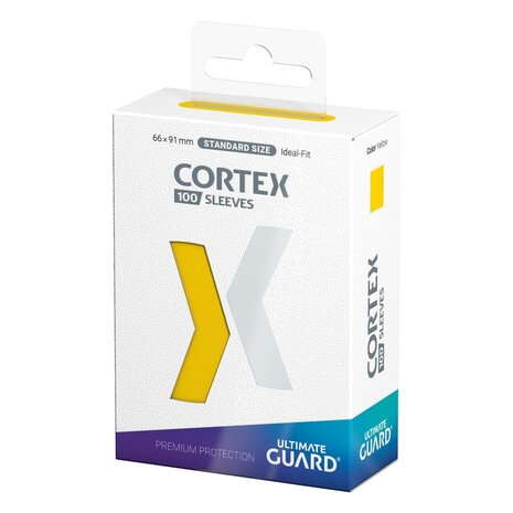 Ultimate Guard Cortex Sleeves Standard Size Yellow (100x) Ultimate Guard Cortex Sleeves Standard Size Yellow (100x)