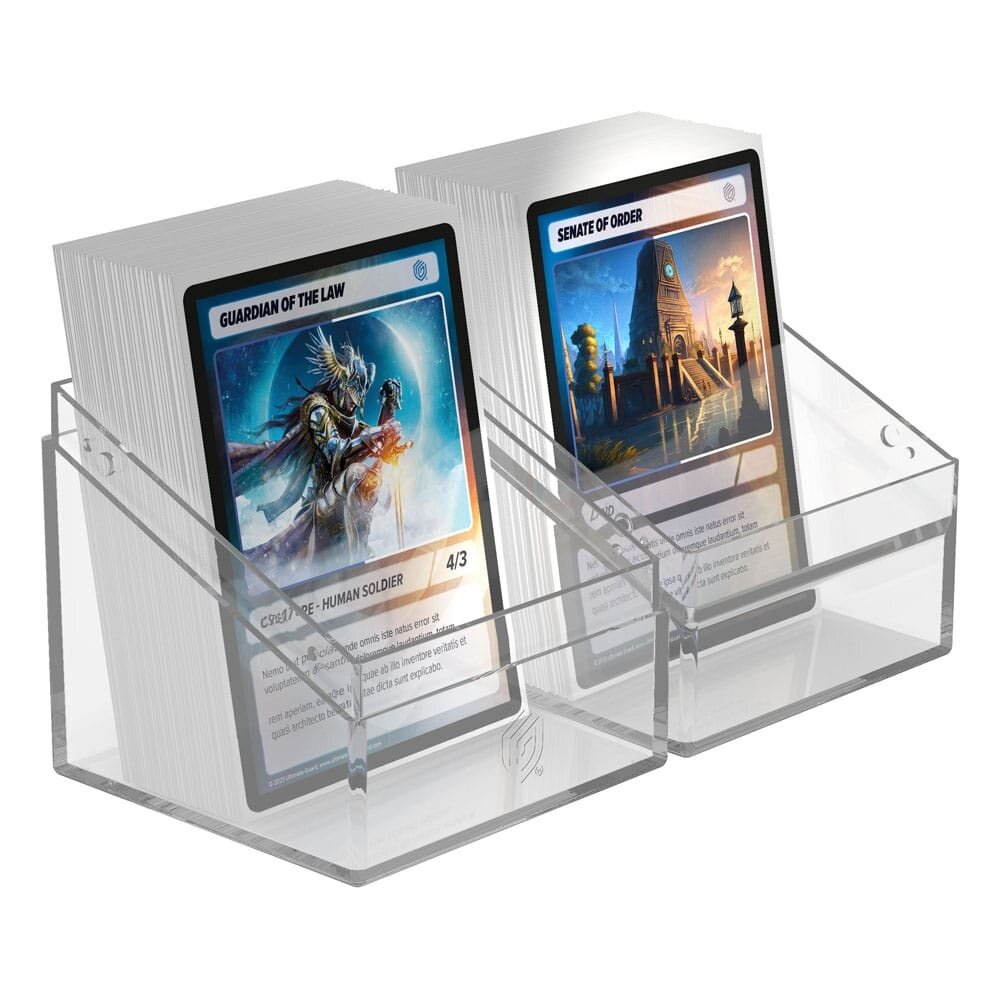 Ultimate Guard Boulder Deck Box 100+ Transparent Ultimate Guard Boulder Deck Box 100+ Transparent