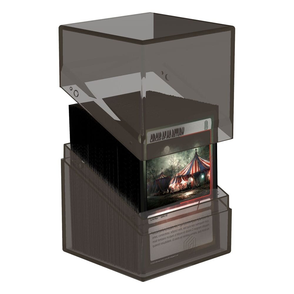 Ultimate Guard Boulder Deck 100+ Clear Onyx Ultimate Guard Boulder Deck 100+ Clear Onyx