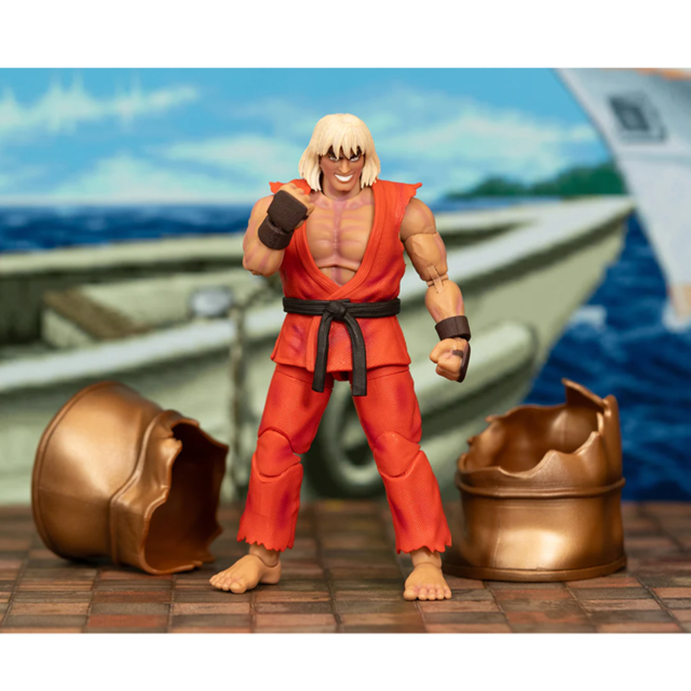 Jada Toys Ultra Street Fighter II: The Final Challengers Action Figure 1/12 Violent Ken Next Level SDCC 2024 Exclusive 15 cm Jada Toys Ultra Street Fighter II: The Final Challengers Action Figure 1/12 Violent Ken Next Level SDCC 2024 Exclusive 15 cm