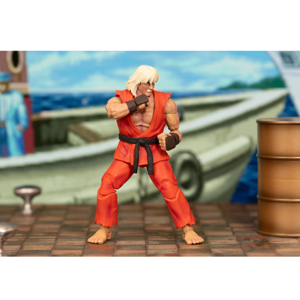 Jada Toys Ultra Street Fighter II: The Final Challengers Action Figure 1/12 Violent Ken Next Level SDCC 2024 Exclusive 15 cm Jada Toys Ultra Street Fighter II: The Final Challengers Action Figure 1/12 Violent Ken Next Level SDCC 2024 Exclusive 15 cm
