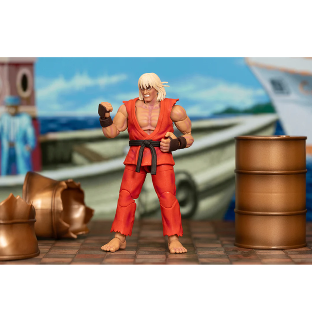 Jada Toys Ultra Street Fighter II: The Final Challengers Action Figure 1/12 Violent Ken Next Level SDCC 2024 Exclusive 15 cm Jada Toys Ultra Street Fighter II: The Final Challengers Action Figure 1/12 Violent Ken Next Level SDCC 2024 Exclusive 15 cm