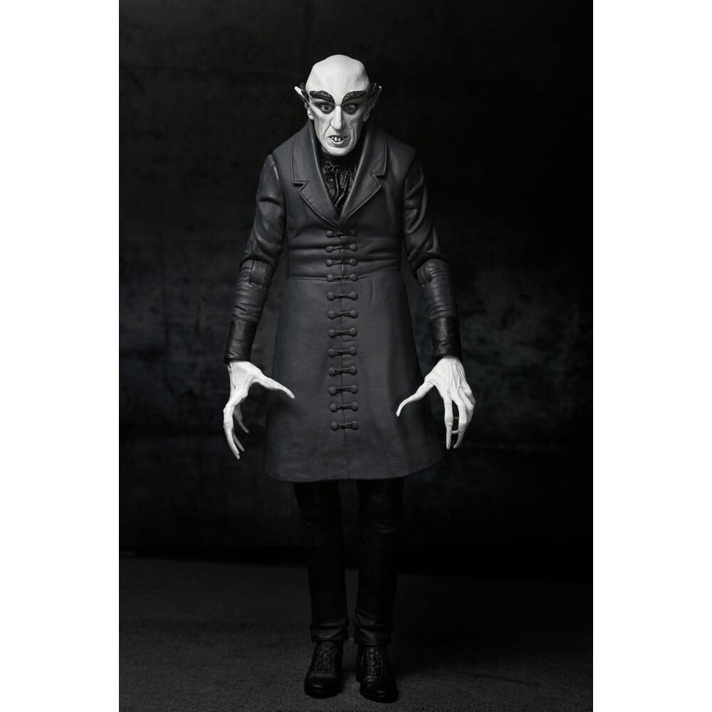Nosferatu Count Orlok Neca Figure in Black and White