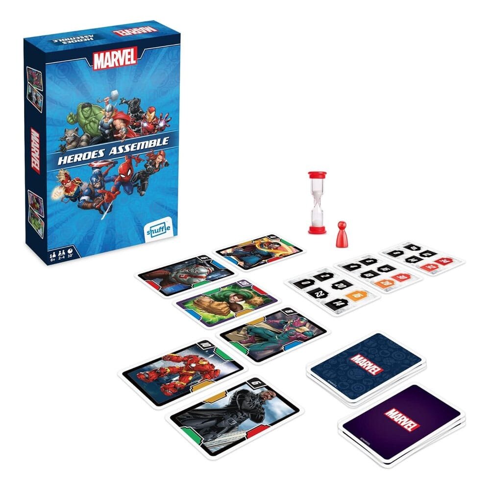 Cartamundi Marvel Heroes Assemble Kaartspel Cartamundi Marvel Heroes Assemble Kaartspel