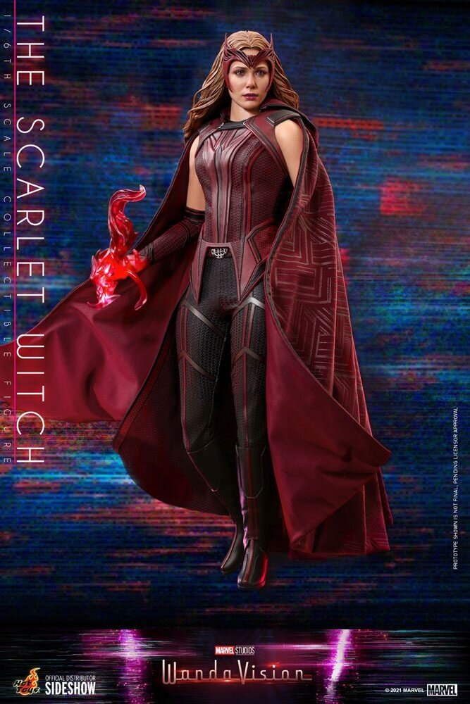 Hot Toys WandaVision Action Figure 1/6 The Scarlet Witch 28 cm Hot Toys WandaVision Action Figure 1/6 The Scarlet Witch 28 cm