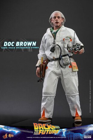 Hot Toys Back To The Future Movie Masterpiece Action Figure 1/6 Doc Brown 30 cm Hot Toys Back To The Future Movie Masterpiece Action Figure 1/6 Doc Brown 30 cm