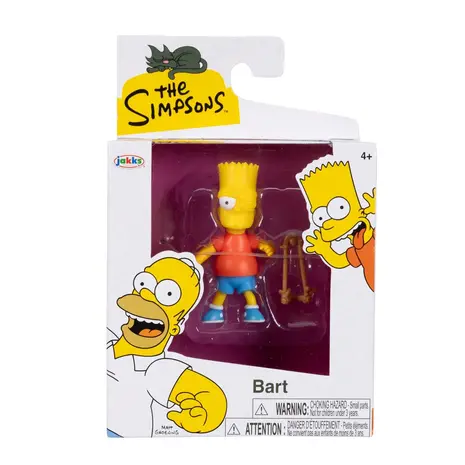 Jakks Pacific The Simpsons Mini Figure Bart with Slingshot 7 cm Jakks Pacific The Simpsons Mini Figure Bart with Slingshot 7 cm