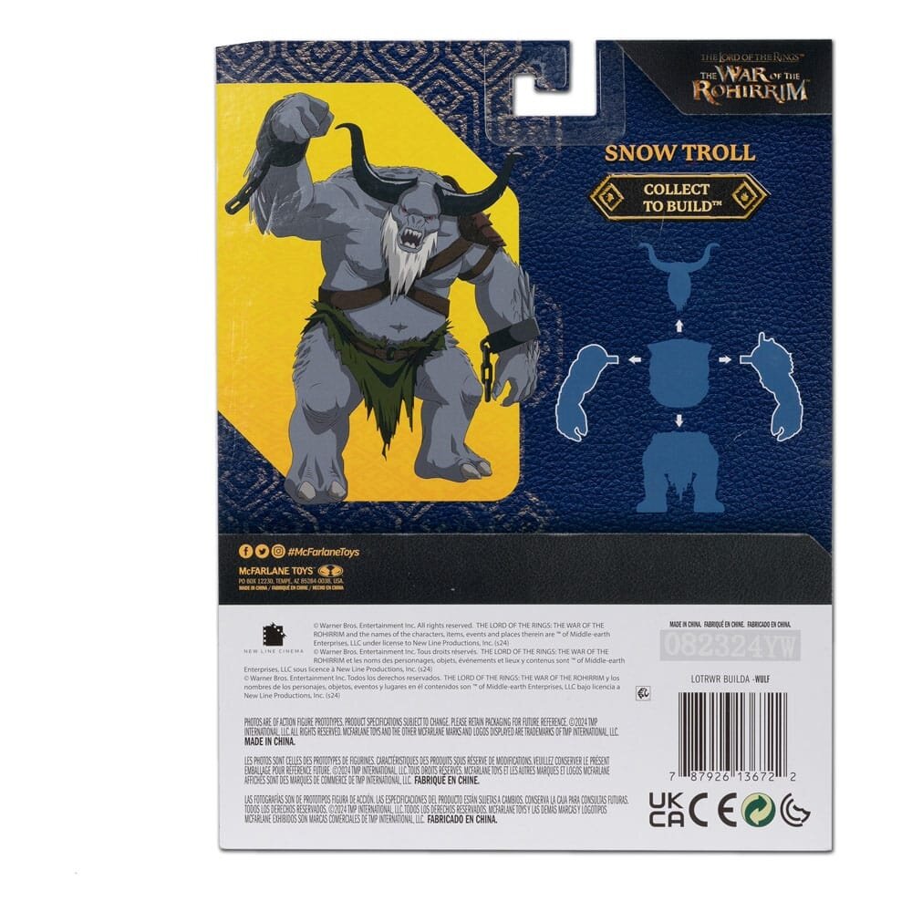 McFarlane Toys Lord of the Rings: War of the Rohirrim Action Figure Wulf 10 cm McFarlane Toys Lord of the Rings: War of the Rohirrim Action Figure Wulf 10 cm