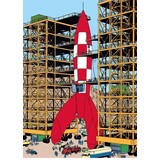 Tintinimaginatio Plastic Fold A4 Destination Moon 1