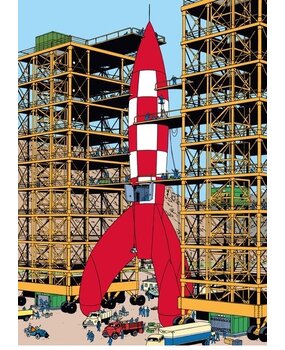 Tintinimaginatio Chemise Plastic A4 Objectif Lune 1 Tintinimaginatio Chemise Plastic A4 Objectif Lune 1