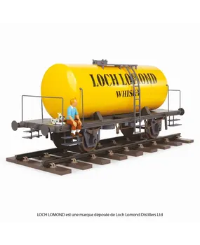 Tintinimaginatio Tintin Le Wagon Loch Lomond "L'Ile Noire" 77 cm Tintinimaginatio Tintin Le Wagon Loch Lomond "L'Ile Noire" 77 cm