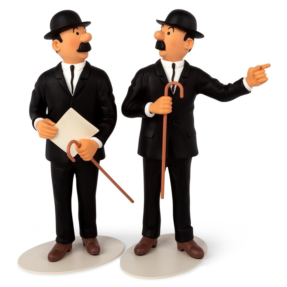 Tintinimaginatio Tintin Statue Musée Imaginaire The Thompsons 26 cm Tintinimaginatio Tintin Statue Musée Imaginaire The Thompsons 26 cm