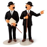 Tintinimaginatio Tintin Statue Musée Imaginaire The Thompsons 26 cm