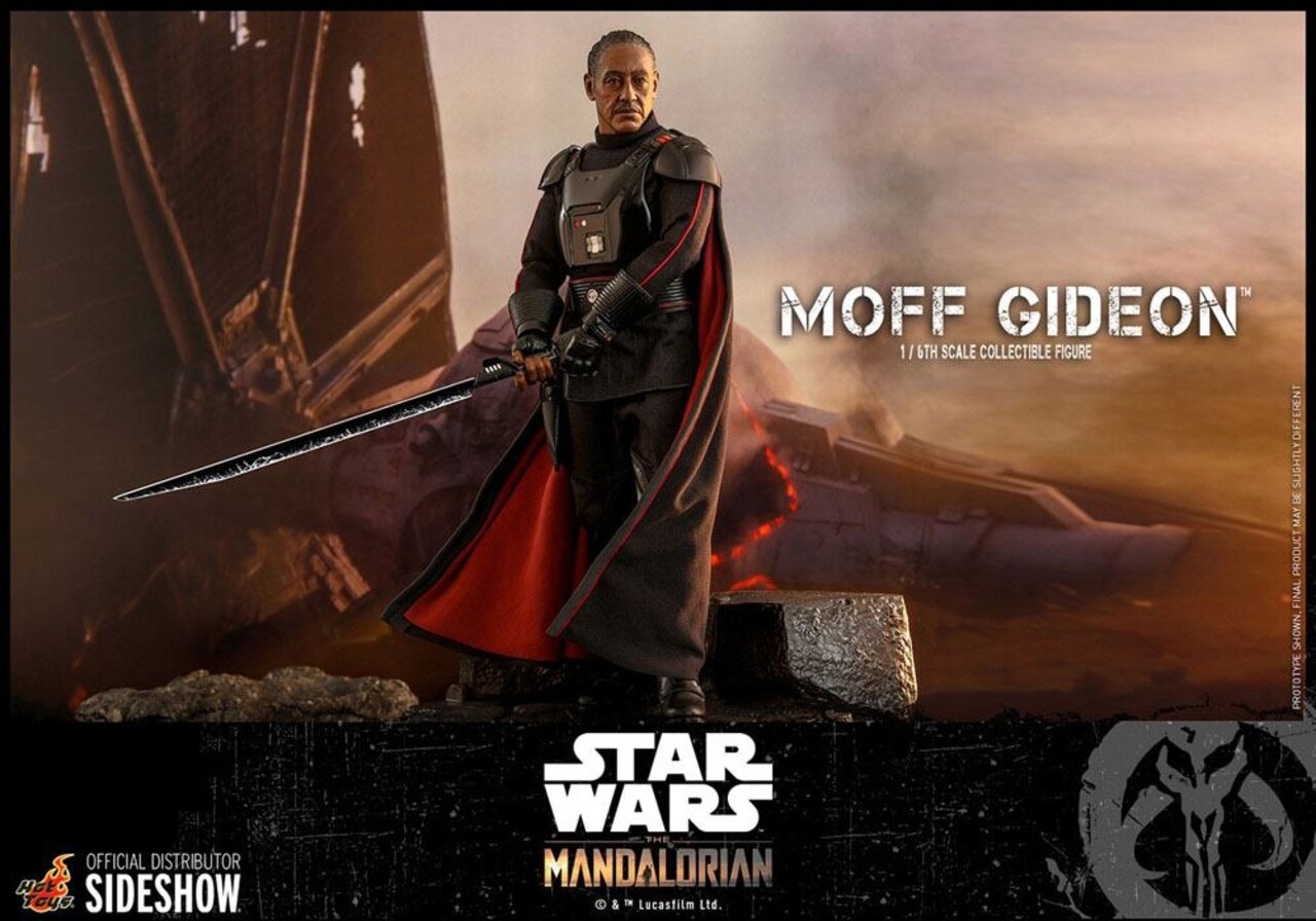 Hot Toys Star Wars The Mandalorian Action Figure 1/6 Moff Gideon 29 cm