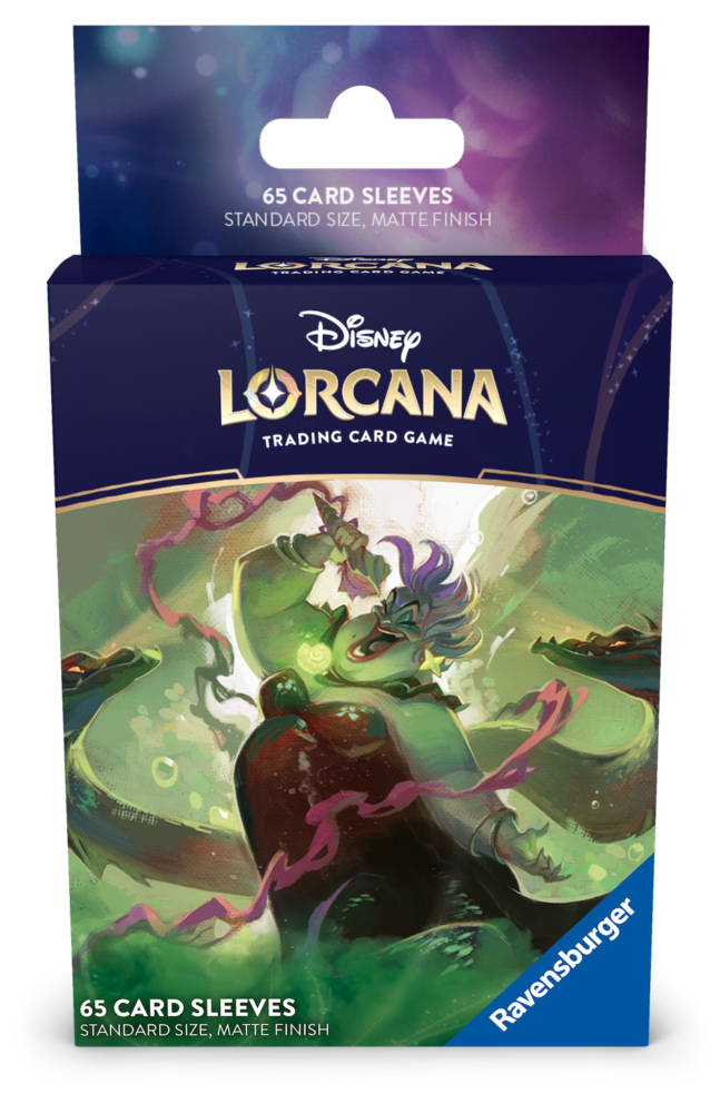 Ravensburger Disney Lorcana: Card Sleeves Ursula (65x) Ravensburger Disney Lorcana: Card Sleeves Ursula (65x)
