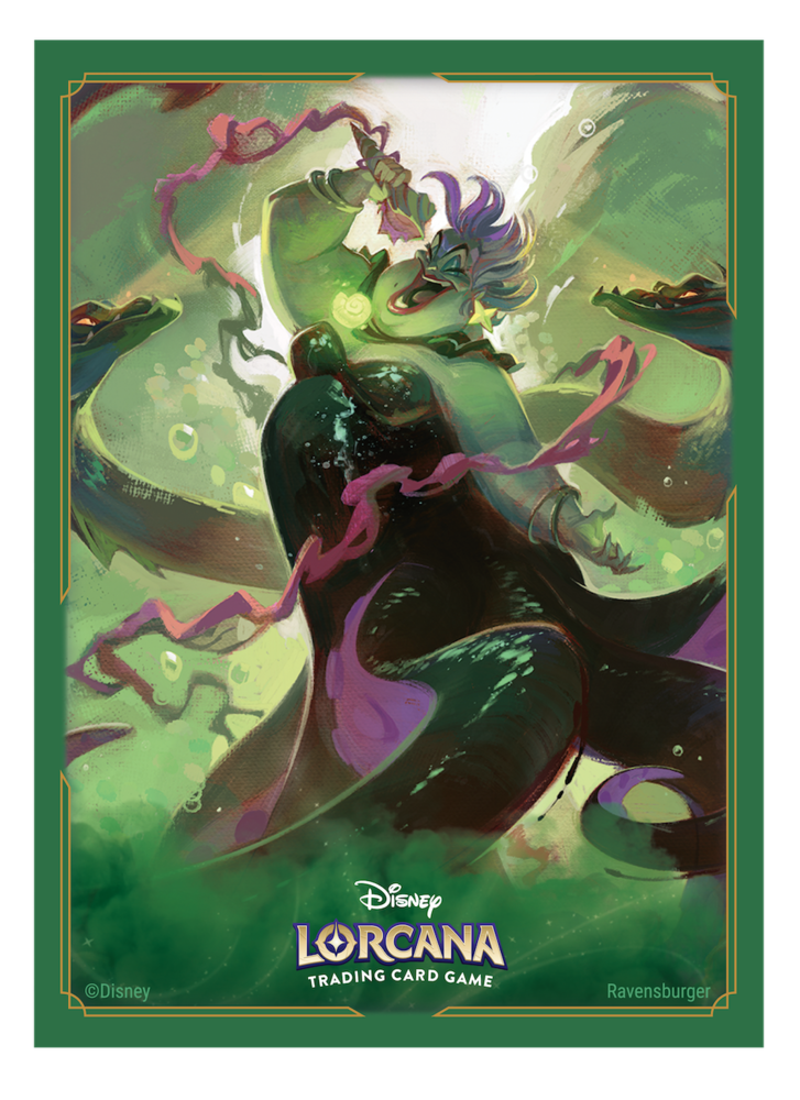 Ravensburger Disney Lorcana: Card Sleeves Ursula (65x) Ravensburger Disney Lorcana: Card Sleeves Ursula (65x)