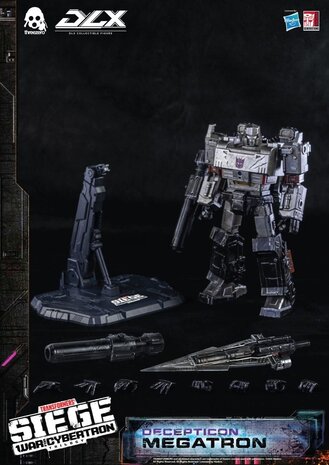 Threezero Transformers: War for Cybertron Trilogy DLX Action Figure 1/6 Megatron 25 cm Threezero Transformers: War for Cybertron Trilogy DLX Action Figure 1/6 Megatron 25 cm