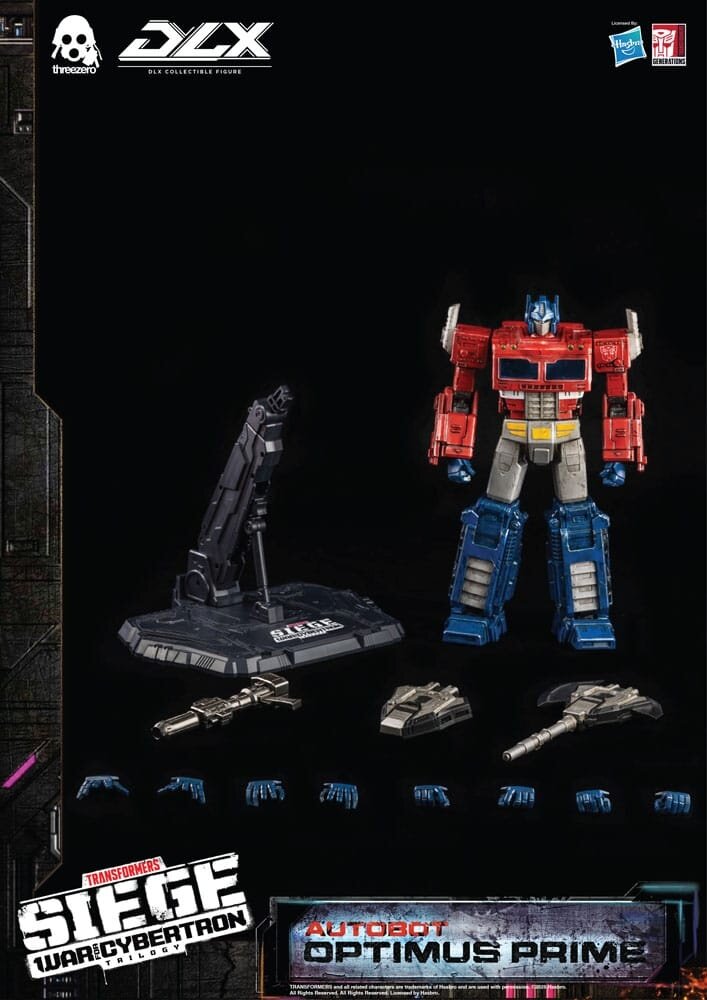 Threezero Transformers: War for Cybertron Trilogy DLX Action Figure 1/6 Optimus Prime 25 cm Threezero Transformers: War for Cybertron Trilogy DLX Action Figure 1/6 Optimus Prime 25 cm