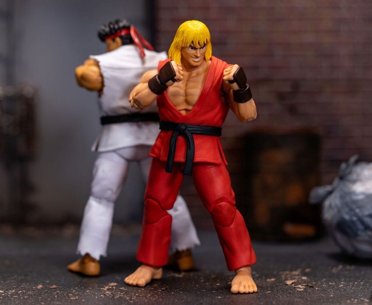 Jada Toys Ultra Street Fighter II: The Final Challengers Action Figure 1/12 Ken 15 cm Jada Toys Ultra Street Fighter II: The Final Challengers Action Figure 1/12 Ken 15 cm