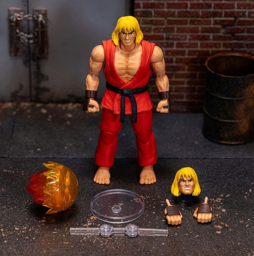 Jada Toys Ultra Street Fighter II: The Final Challengers Action Figure 1/12 Ken 15 cm Jada Toys Ultra Street Fighter II: The Final Challengers Action Figure 1/12 Ken 15 cm