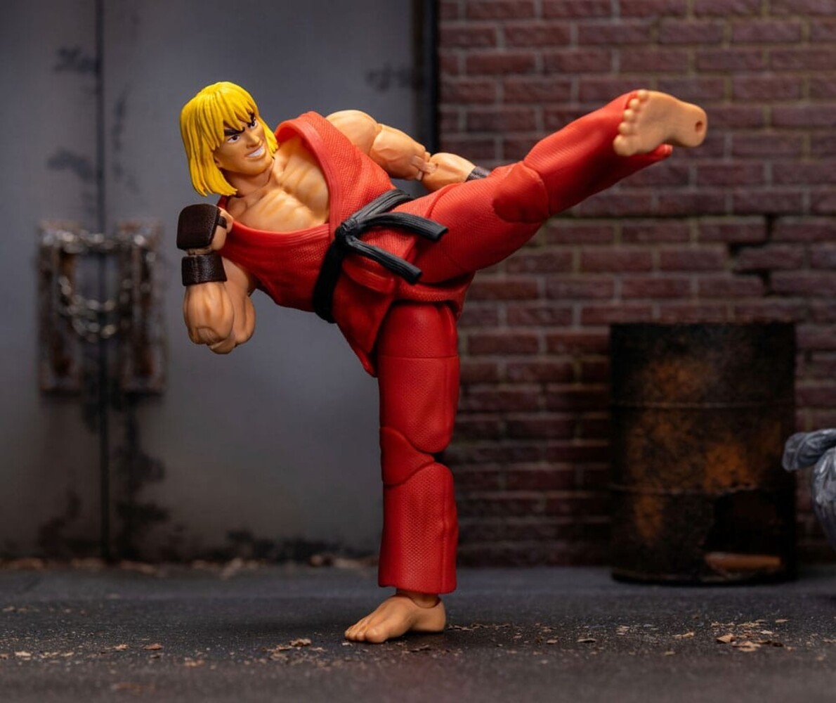 Jada Toys Ultra Street Fighter II: The Final Challengers Action Figure 1/12 Ken 15 cm Jada Toys Ultra Street Fighter II: The Final Challengers Action Figure 1/12 Ken 15 cm