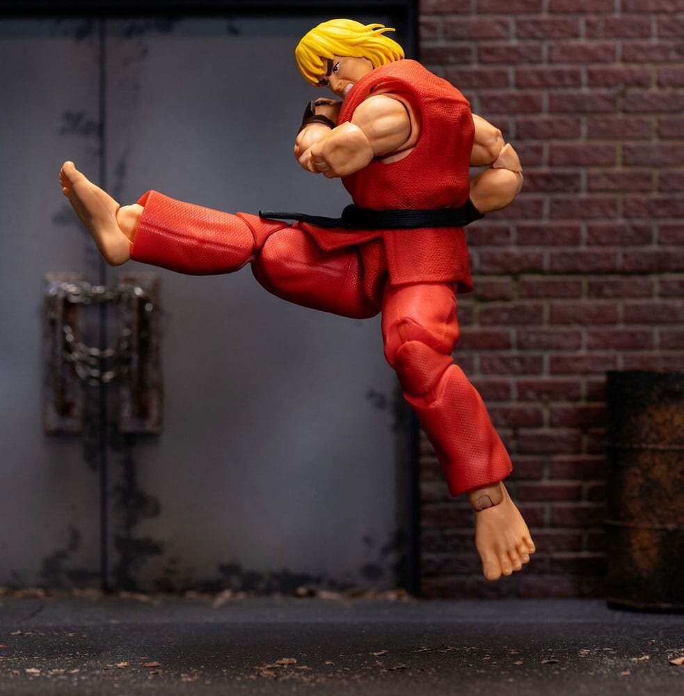 Jada Toys Ultra Street Fighter II: The Final Challengers Action Figure 1/12 Ken 15 cm Jada Toys Ultra Street Fighter II: The Final Challengers Action Figure 1/12 Ken 15 cm