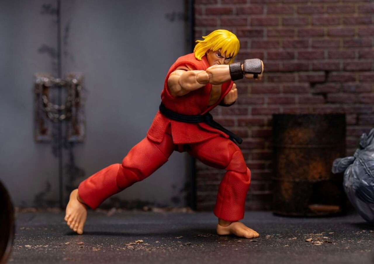 Jada Toys Ultra Street Fighter II: The Final Challengers Action Figure 1/12 Ken 15 cm Jada Toys Ultra Street Fighter II: The Final Challengers Action Figure 1/12 Ken 15 cm