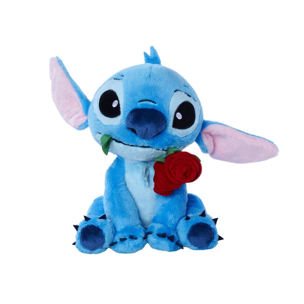Simba Stitch with Rose Plush 25 cm Simba Stitch with Rose Plush 25 cm