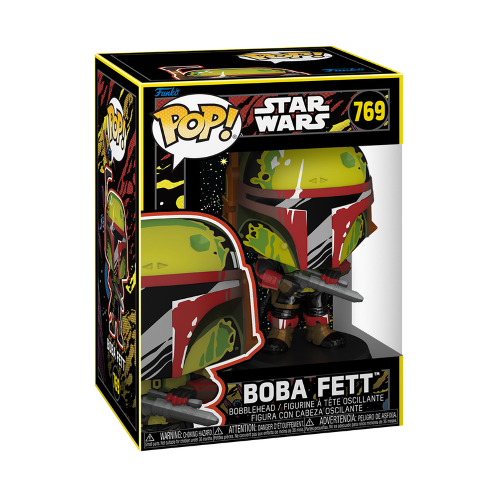 Funko Star Wars : Book of Boba Fett POP! TV Vinyl Figure Boba Fett (Retro) #769 Funko Star Wars : Book of Boba Fett POP! TV Vinyl Figure Boba Fett (Retro) #769